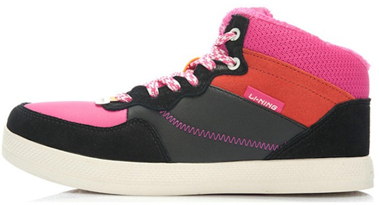(Women) Li-Ning Classic Mid-Top 'Black Rose Pink' ALAJ056-2 Buy (Women) Li-Ning Classic Mid-Top 'Black Rose Pink' ALAJ056-2