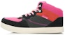 (W) Li-Ning Classic Mid-Top 'Hitam Mawar Merah Jambu' ALAJ056-2