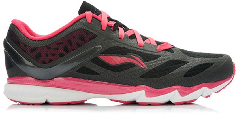 (W) Li-Ning Sepatu Lari Klasik 'Hitam Merah Muda' ARBK008-8 Order (W) Li-Ning Sepatu Lari Klasik 'Hitam Merah Muda' ARBK008-8