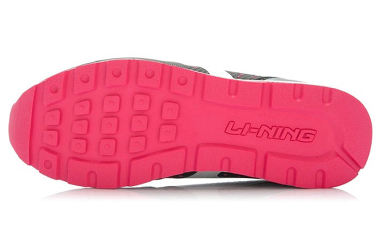 Details for (Women) Li-Ning Classic Running 'Black White Pink' ALCJ156-1