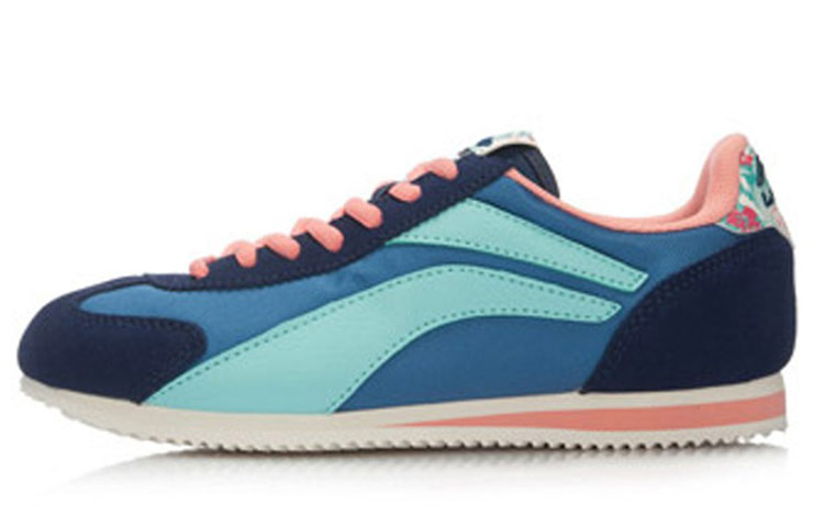 Buy (W) 李寧クラシックランニング「快適通気ブルー」 ALCL012-4