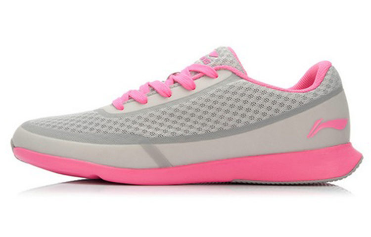 (Women) Li-Ning Classic Running 'Pink Grey' ACGJ056-2