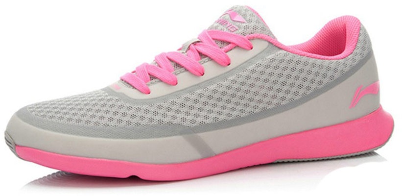 (W) Li-Ning Sepatu Lari Klasik 'Pink Grey' ACGJ056-2 Lookbook (W) Li-Ning Sepatu Lari Klasik 'Pink Grey' ACGJ056-2
