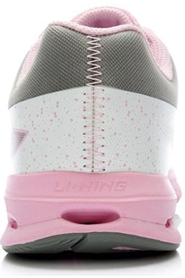 LiNing李寧 舒適透氣 經典休閒跑步鞋 女款 粉灰 Shop LiNing李寧 舒適透氣 經典休閒跑步鞋 女款 粉灰