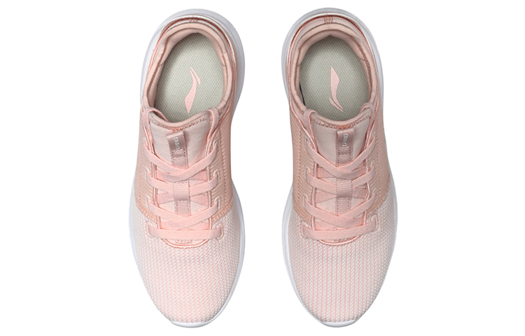 Shop (Women) Li-Ning Classic Running 'Pink White' AGLP066-4