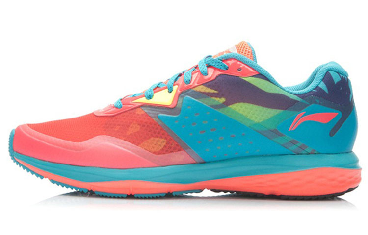 (Women) Li-Ning Classic Running 'Red Blue' ARHK046-1