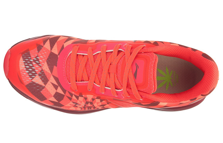 Lookbook (Women) Li-Ning Classic Running 'Red Orange' ARHK084-1