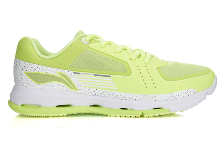 Order LiNing李寧 舒適透氣 經典休閒慢跑鞋 女款 黃白