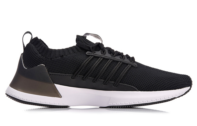 Order (W) Li-Ning Klassisch Running Low ''Schwarz Weiß'' AGCN194-1