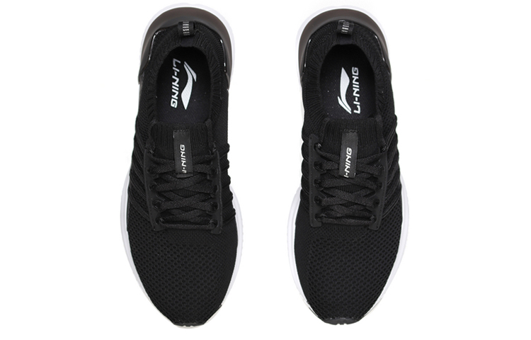 Shop (W) Li-Ning Klassisch Running Low ''Schwarz Weiß'' AGCN194-1