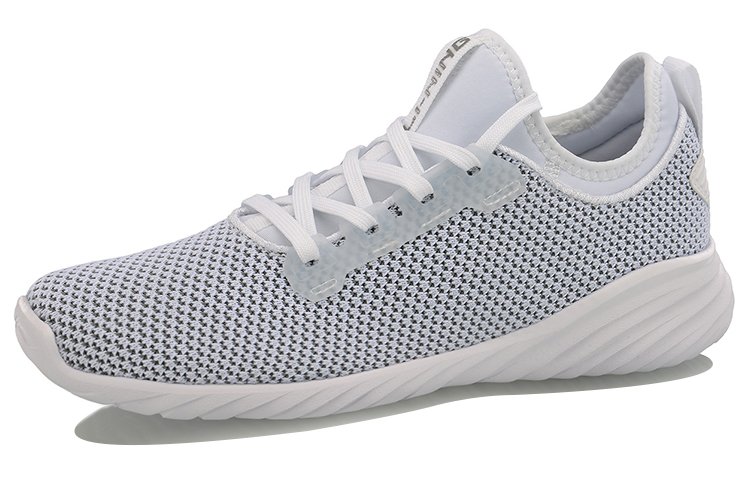 Order (Women) Li-Ning Classic Running Shoe 'White Grey' AGCM252-1