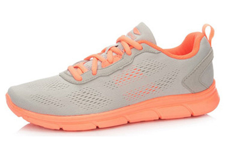 Lookbook (Women) Li-Ning Classic Running Shoes 'Grey Orange' ARHL046-2