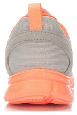 LiNing李寧 舒適透氣 經典休閒運動鞋 女款 灰橙 Shop LiNing李寧 舒適透氣 經典休閒運動鞋 女款 灰橙