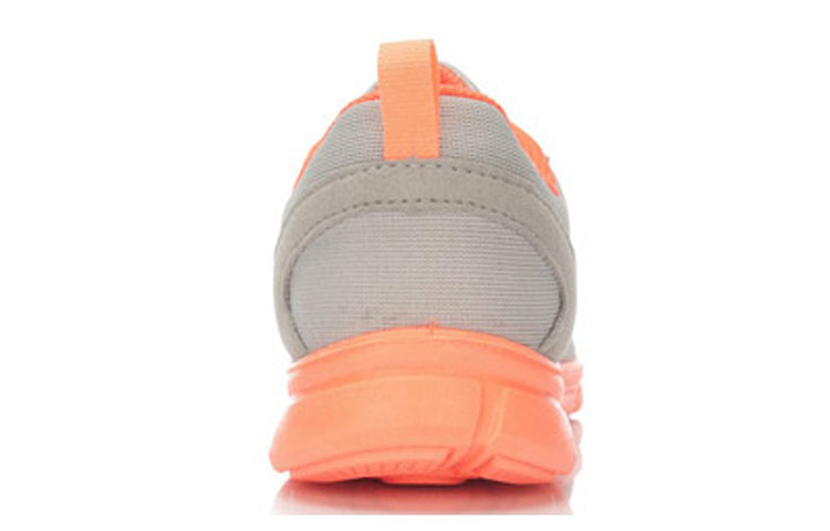 Shop (Women) Li-Ning Classic Running Shoes 'Grey Orange' ARHL046-2