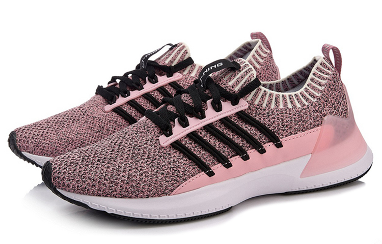 Lookbook (W) Li-Ning Classic Hardloopschoenen ''Roze Schokabsorptie'' AGCN194-2