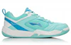 Order (Women) Li-Ning Classic Running Sneaker 'Blue White' AYTL008-3