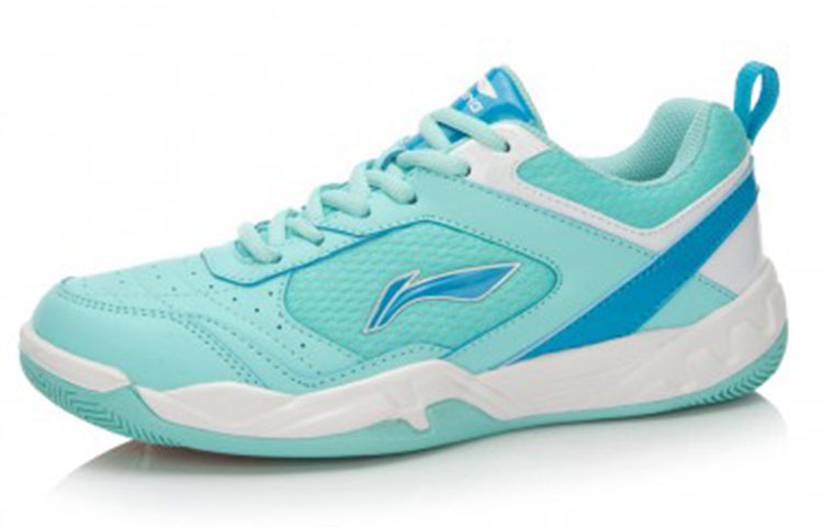 Lookbook (Women) Li-Ning Classic Running Sneaker 'Blue White' AYTL008-3