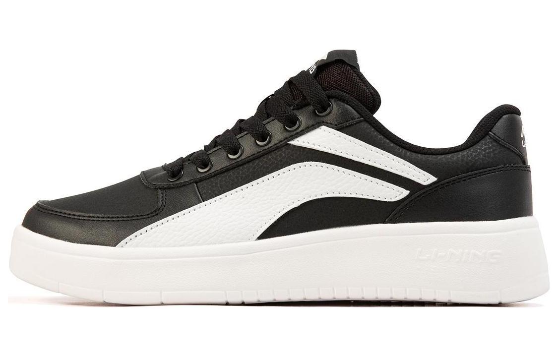 (Women) Li-Ning Classic Skateboarding 'Black White' AGCR470-5