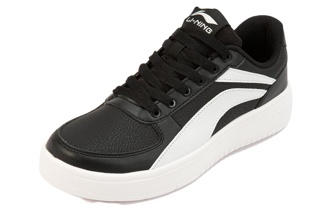 Lookbook (W) Li-Ning Klasik Papan Luncur 'Hitam Putih' AGCR470-5