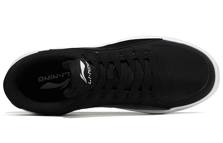 Lookbook (W) Li-Ning Sepatu Skate Klasik 'Hitam Putih' AGCR470-3