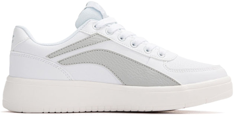 (W) Li-Ning Classic Skateboarding 'Putih Kelabu' AGCR470-1 Order (W) Li-Ning Classic Skateboarding 'Putih Kelabu' AGCR470-1