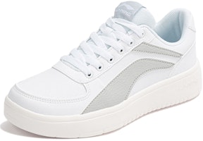 (W) 李寧 クラシックスケート "白/灰" (Rīningu Kurashikkusukēto "Shiro/Hai") AGCR470-1 Lookbook (W) 李寧 クラシックスケート "白/灰" (Rīningu Kurashikkusukēto "Shiro/Hai") AGCR470-1