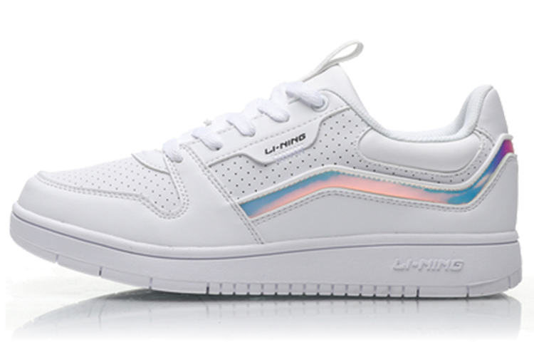(Women) Li-Ning Classic Skateboarding Low 'White Laser' AGCP252-1
