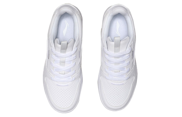 Shop (W) Li-Ning Clásico Skateboarding Low 'Blanco Láser' AGCP252-1