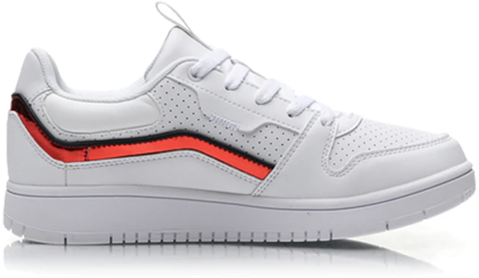 (Women) Li-Ning Classic Skateboarding Low 'White Red' AGCP252-3 Order (Women) Li-Ning Classic Skateboarding Low 'White Red' AGCP252-3