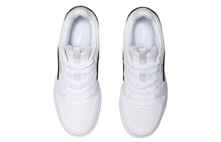 Shop (Women) Li-Ning Classic Skateboarding Low 'White Red' AGCP252-3