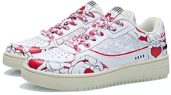 (W) Li-Ning Skateboard Klasik x Disney 'Putih Merah Minnie' AGCS146-1 Lookbook (W) Li-Ning Skateboard Klasik x Disney 'Putih Merah Minnie' AGCS146-1