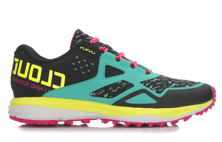 Order (Women) Li-Ning Cloud 2 'Black Green Yellow' ARHL058-3