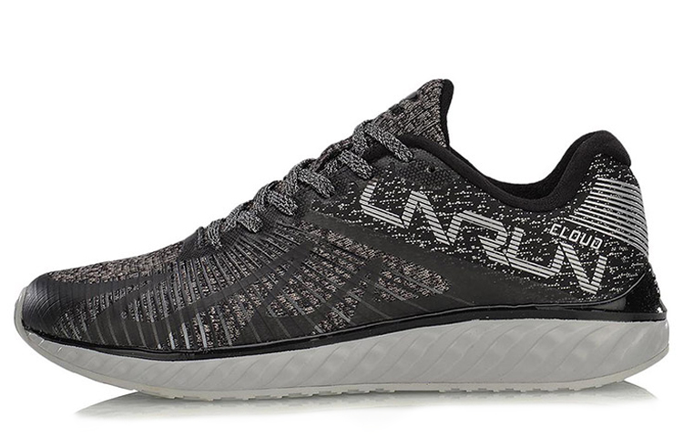 (Women) Li-Ning Cloud 4 Flame 'Black Grey' ARHM068-2