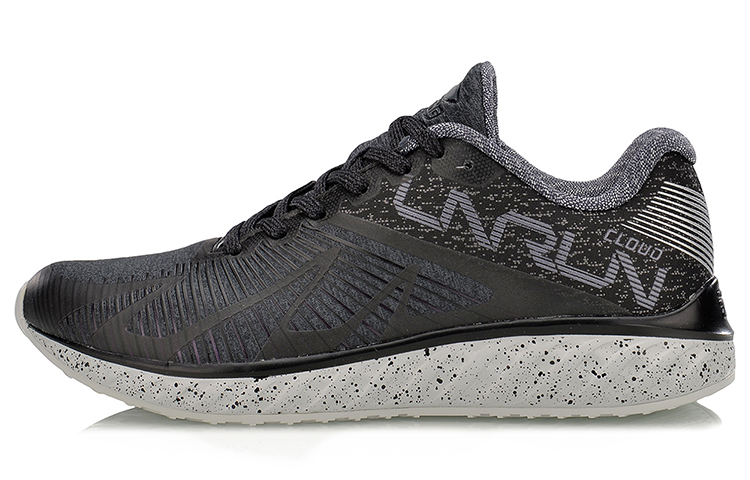 (Women) Li-Ning Cloud 4 Flame 'Black Grey' ARHM068-6