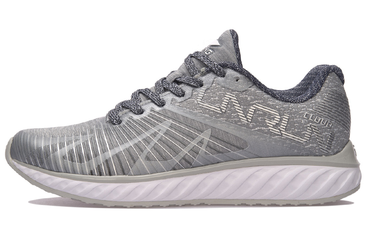 (Women) Li-Ning Cloud 4 Flame 'Grey White' ARHM068-3