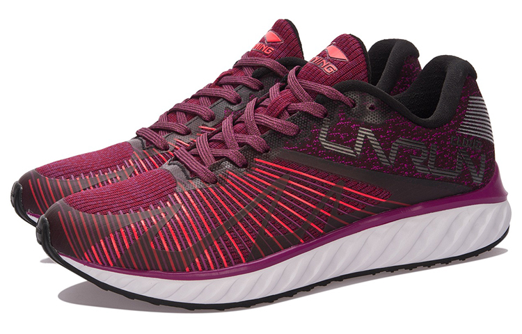 Lookbook (Women) Li-Ning Cloud 4 Flame 'Red Black' ARHM068-5