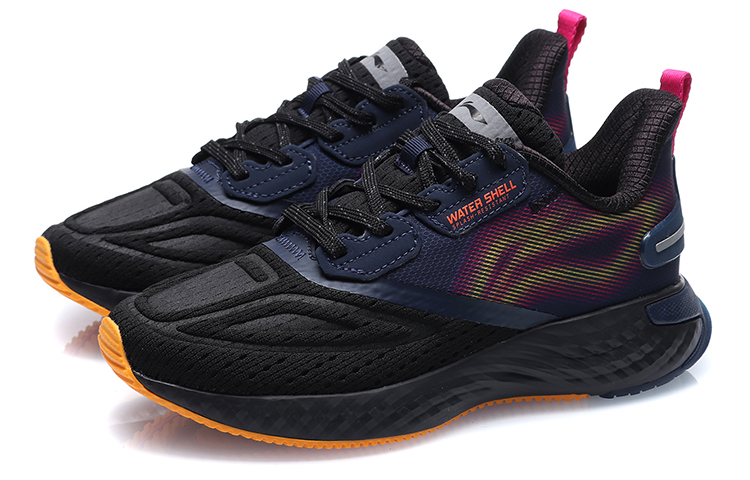 Lookbook (Women) Li-Ning Cloud 5 Shield 'Black Blue' ARHQ256-1