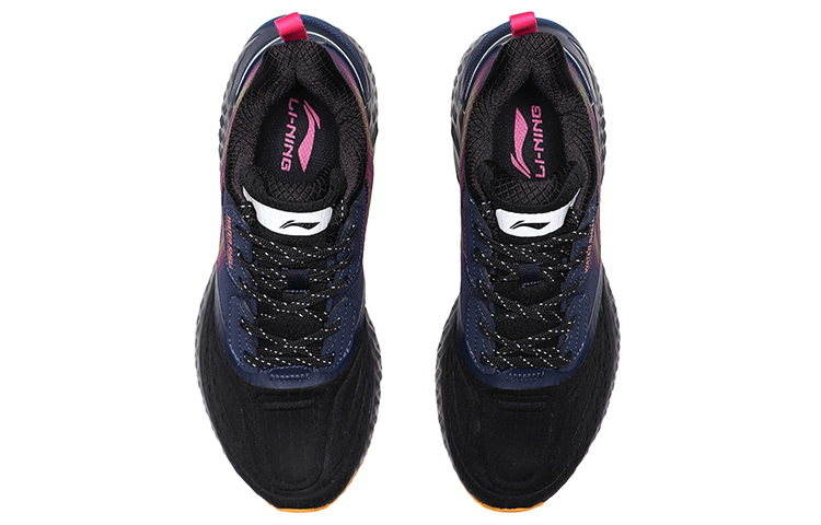 Shop (Women) Li-Ning Cloud 5 Shield 'Black Blue' ARHQ256-1