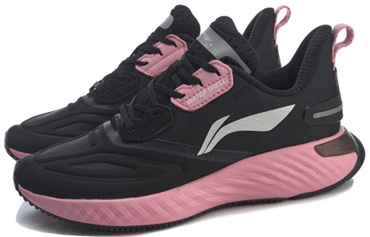 Lookbook (W) Li-Ning Cloud 5 Shield 'Hitam Merah Muda' ARHP176-3