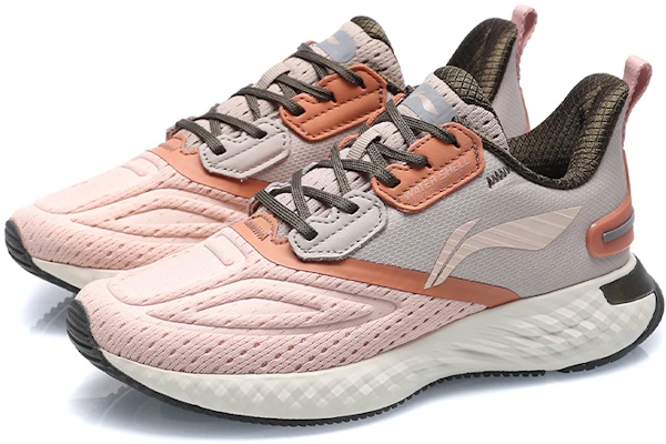 (Women) Li-Ning Cloud 5 Shield 'Pink Grey' ARHQ256-5 Lookbook (Women) Li-Ning Cloud 5 Shield 'Pink Grey' ARHQ256-5