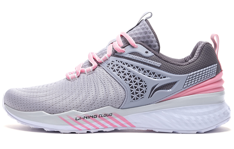 (Women) Li-Ning Cloud 5 V2 &#x27;Grey Pink&#x27; ARHP008-3