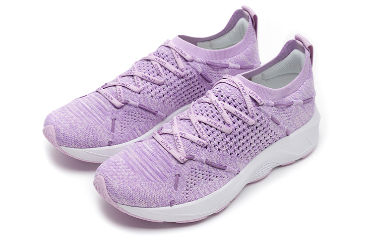 Lookbook (W) Scarpe Running Uomo Li-Ning Cloud Lightweight Knit ''Viola Bianco'' ARHN124-6