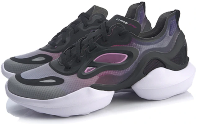 (W) Li-Ning Comet ''Zwart Wit'' AGLQ038-4 Lookbook (W) Li-Ning Comet ''Zwart Wit'' AGLQ038-4