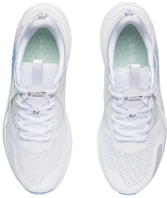 (Women) Li-Ning Comet 'White Ivory Blue' AGLR044-1 Shop (Women) Li-Ning Comet 'White Ivory Blue' AGLR044-1