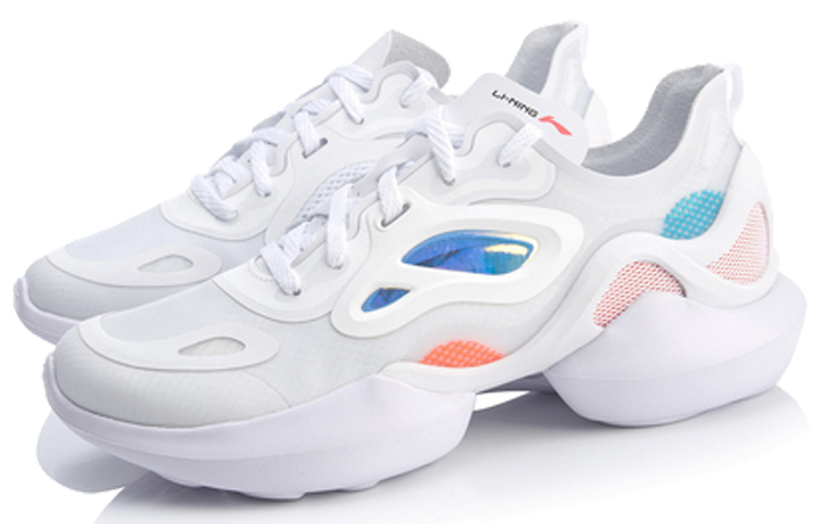 Lookbook (W) Li-Ning Comet ''Wit Oranje'' AGLQ038-3