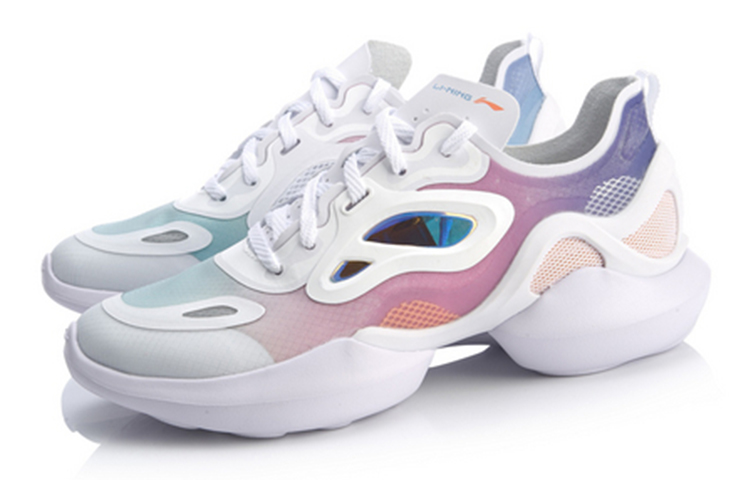 Lookbook (W) Li-Ning Comet ''Wit Paars'' AGLQ038-7