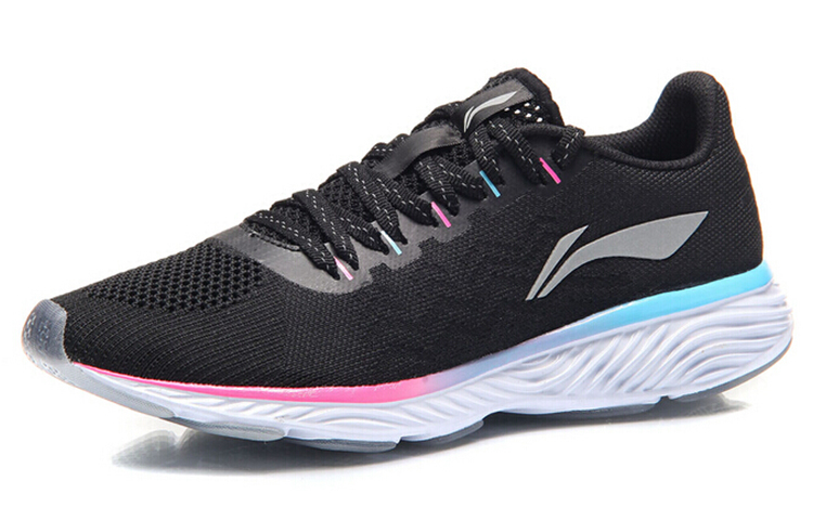 Lookbook (W) 리닝 편안 통기성 '블랙 화이트 핑크' ARHM084-5