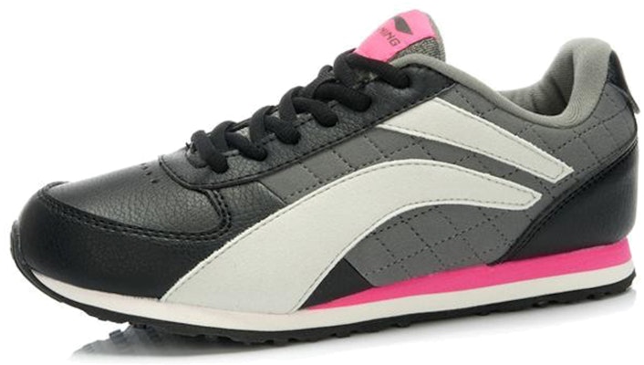 (Women) Li-Ning Comfort Breathable 'Grey Black White' ALCJ122-2 Lookbook (Women) Li-Ning Comfort Breathable 'Grey Black White' ALCJ122-2