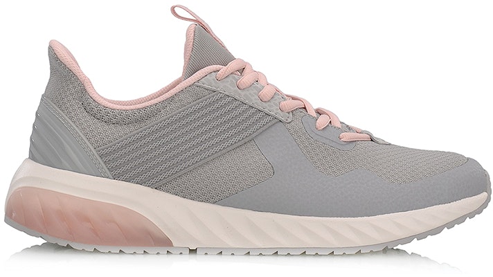 (Women) Li-Ning Comfort Breathable 'Grey Pink' AGCM058-3 Order (Women) Li-Ning Comfort Breathable 'Grey Pink' AGCM058-3
