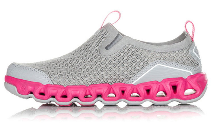 (Women) Li-Ning Comfort Breathable 'Grey Pink' AHLH002-2